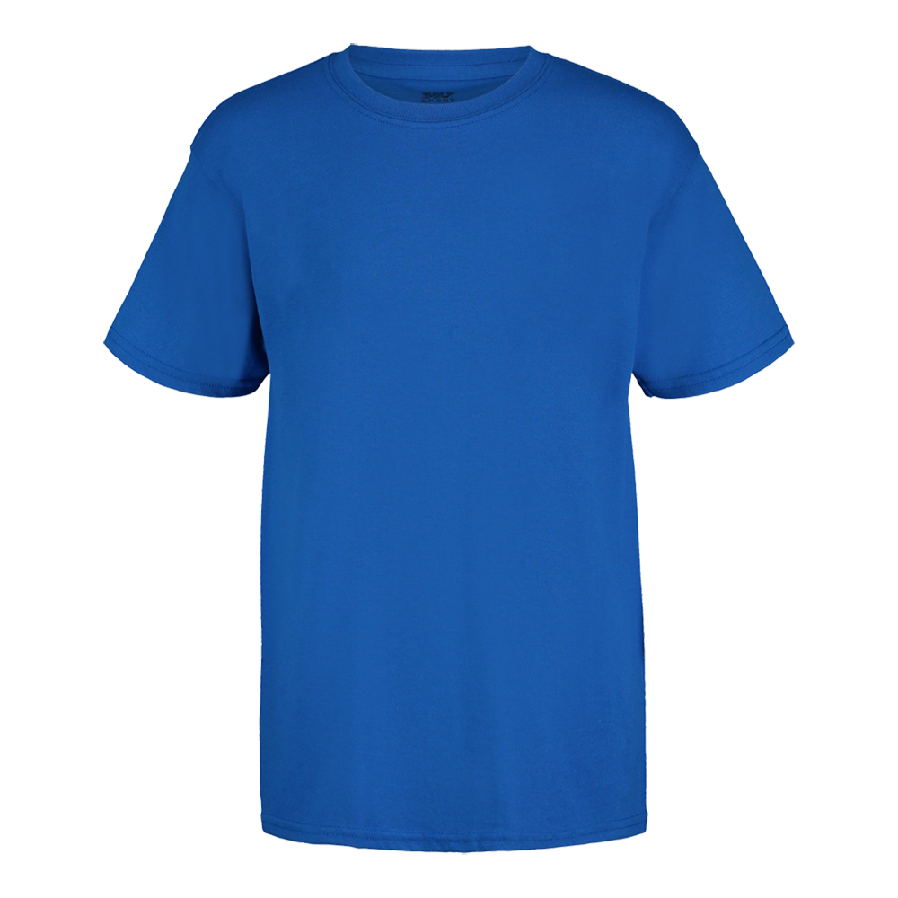 MV Sport 16108Y Youth Classic Tee - Royal - Front
