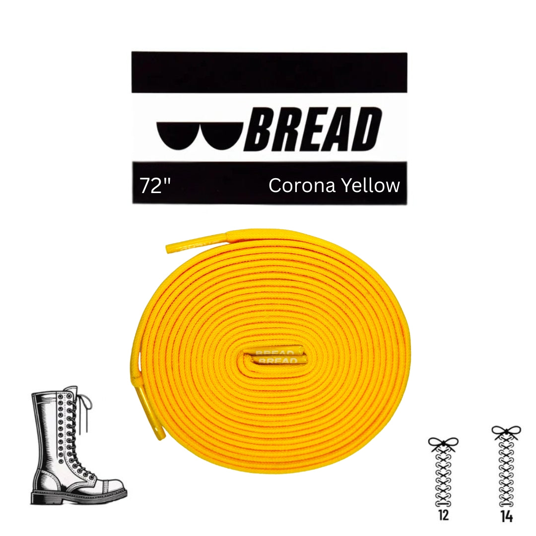 Bread Elastic Shoelace - Corona Yellow