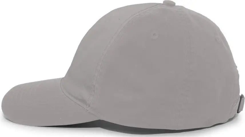 Pacific Headwear V57 Vintage Cotton Buckle Back Cap - Silver - Light Gray / 7’’ - 7 7/8’’