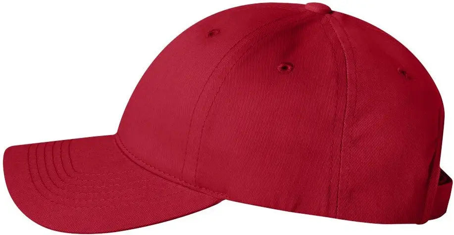 Valucap 2260 Cotton Twill Cap - Red - one Size Fits Most