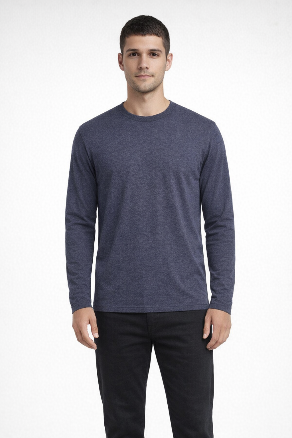 Navy Heather SUMMIT SUSTAINABLE LONG SLEEVE TEE