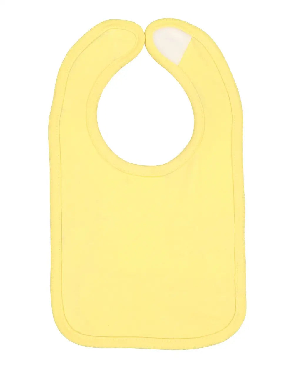 Rabbit Skins 1005r Infant Premium Jersey Bib - 1005 - Butter - one Size Fits Most