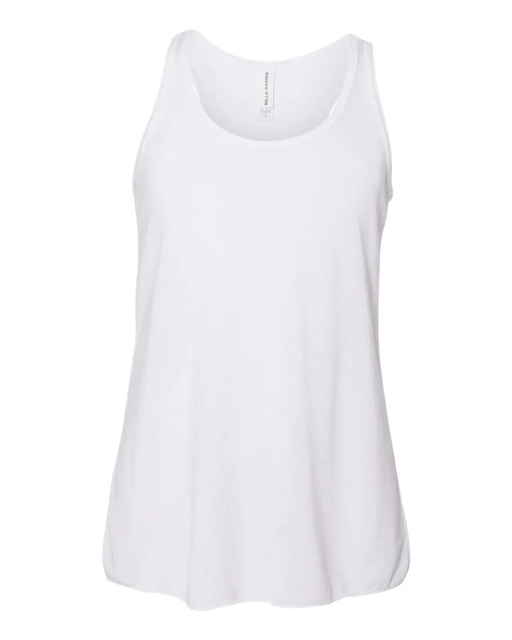 Bella + Canvas 8800y Youth Flowy Racerback Tank - White - s