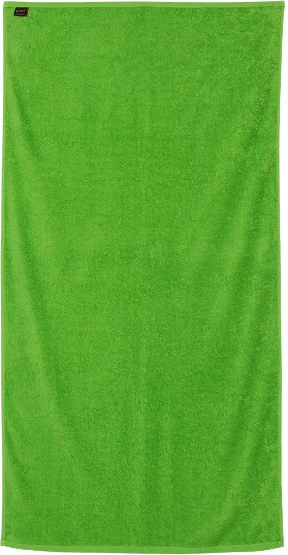 Q-tees Qv3060 Velour Beach Towel - Lime - one Size Fits Most