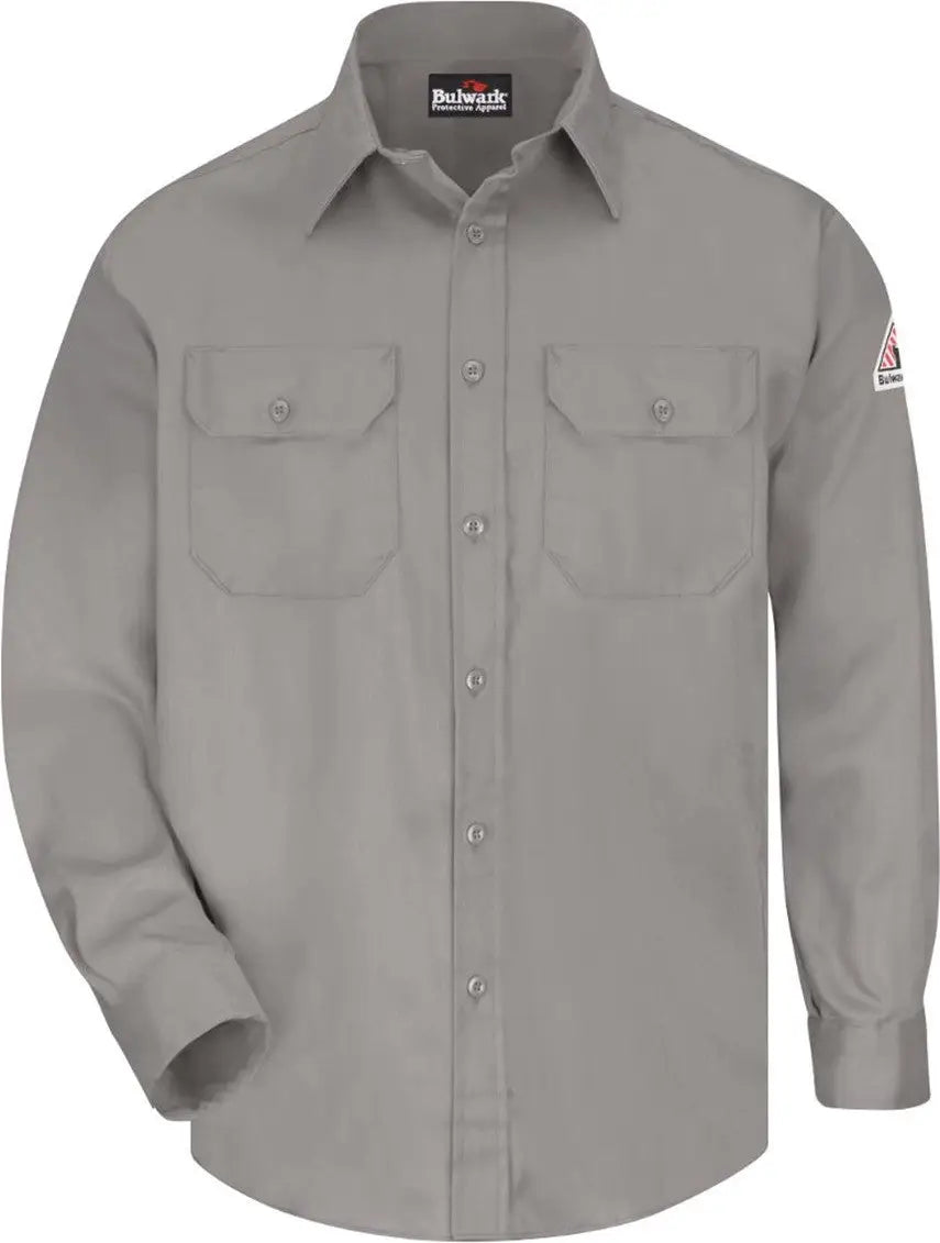 Bulwark Slu8 Uniform Shirt - Grey - Gray / s