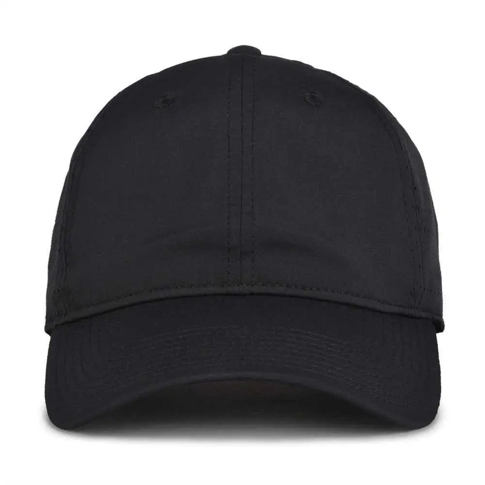 The Game Gb424 Perforated Gamechanger Cap - Black - 6 7/8’’ - 7 5/8’’