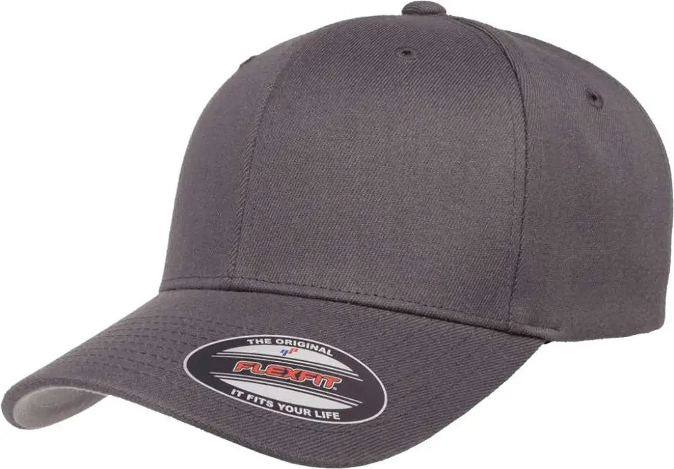 Flexfit 6477 Wool-blend Cap - Grey - Gray / S/m