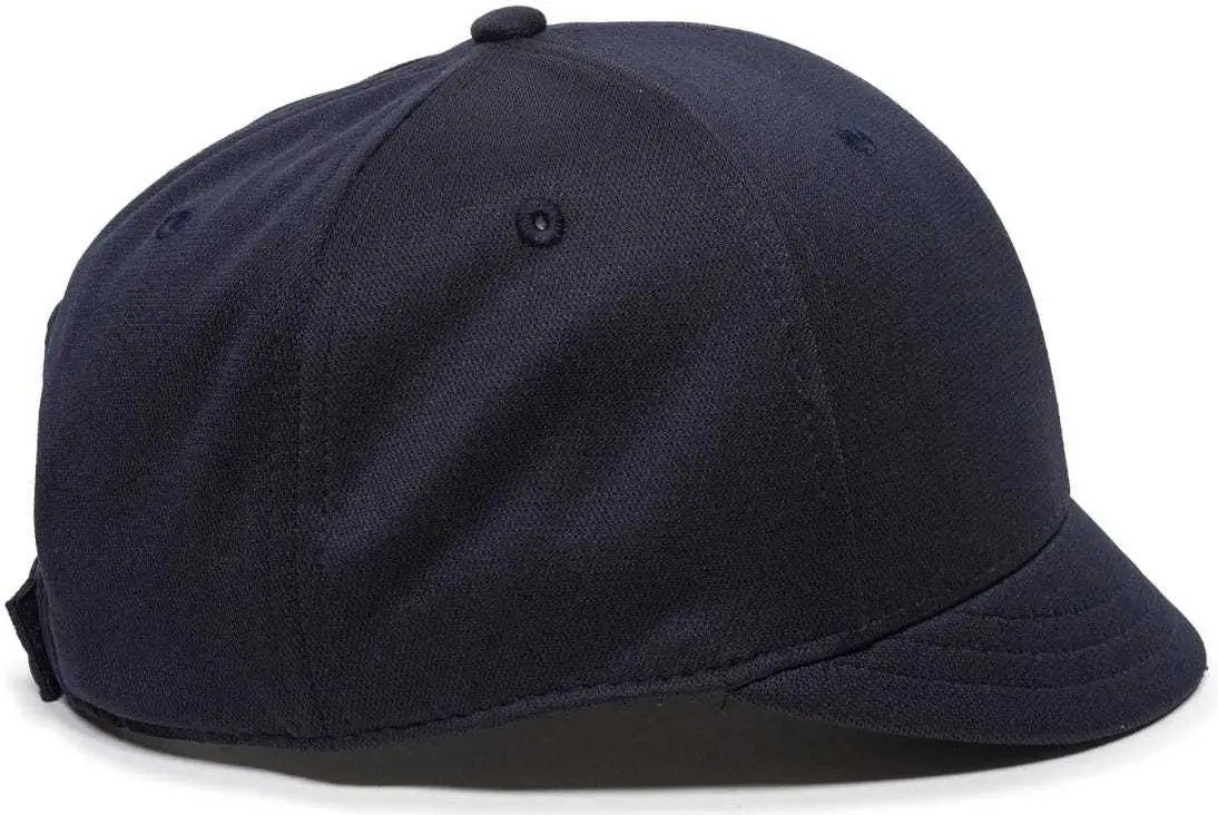 Oc Sports Uc-550sb Umpires Adjustable Short-bill Plate Cap - Dark Navy - 6 7/8’’ - 7 1/2’’