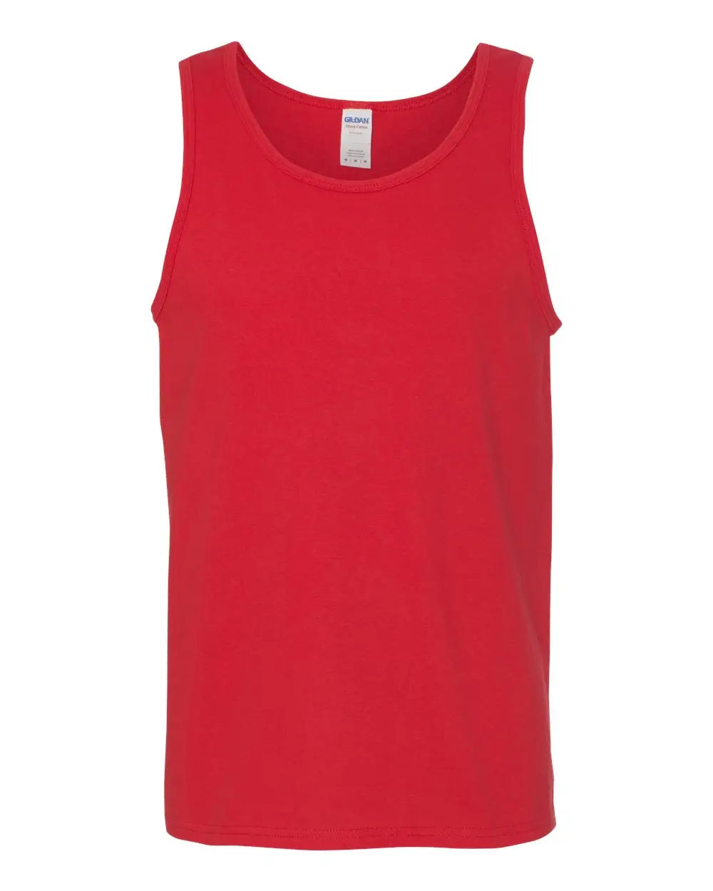 Gildan 5200g Heavy Cotton Tank Top - 5200 - Red - Adult s