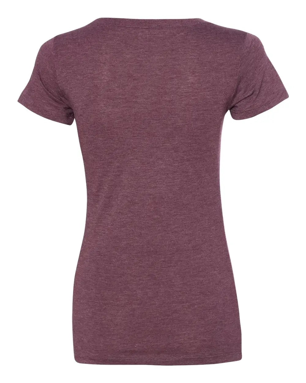 Bella + Canvas 8413 Women’s Triblend Tee - Maroon
