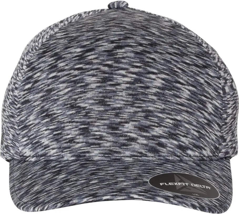 Flexfit 0280s Delta Seamless Unipanel Cap - 280 - Mélange Navy - S/m