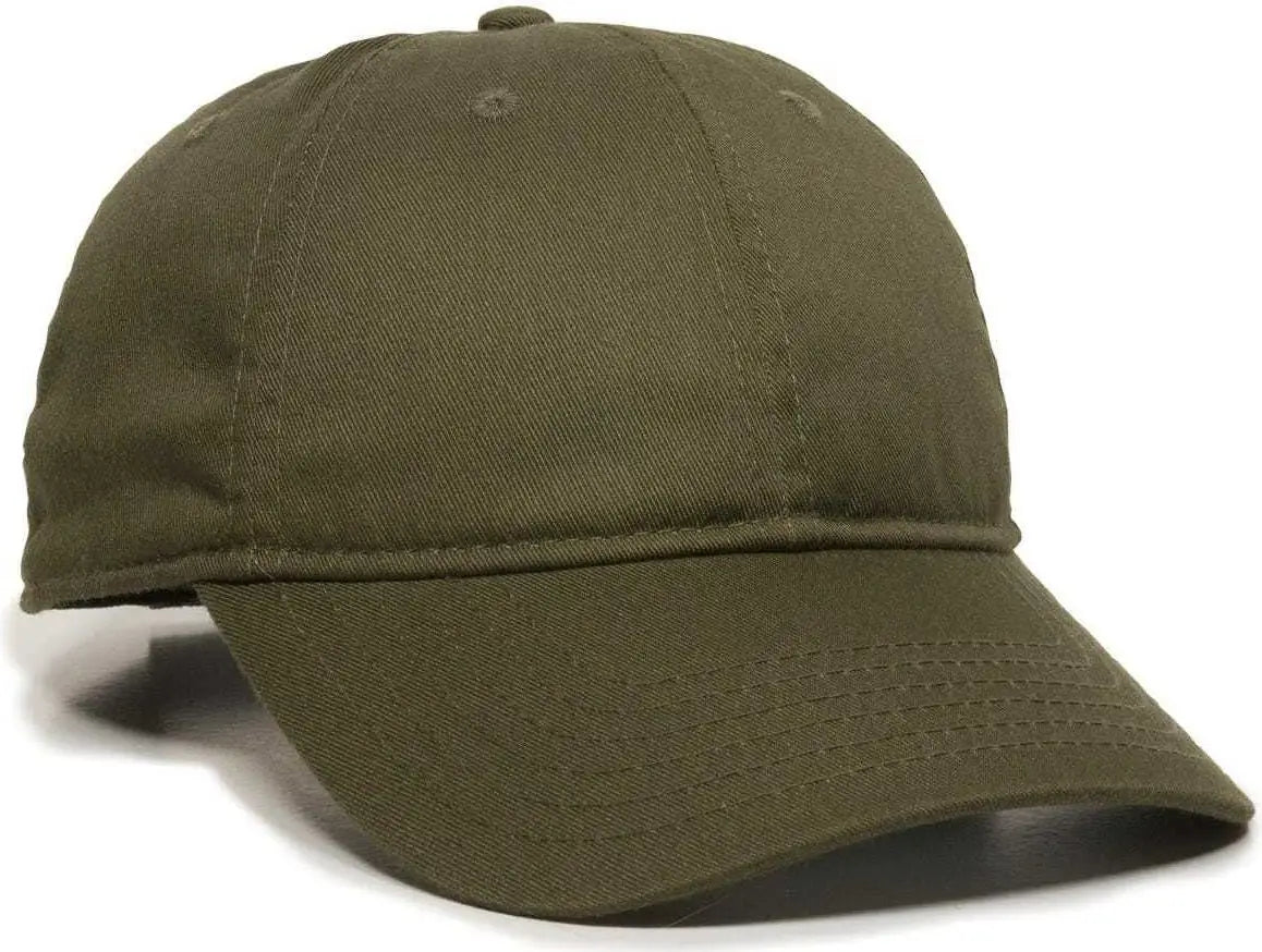 Oc Sports Rpet100 Certified Recycled Pet Lightly Structured Cap - Olive - 6 7/8’’ - 7 1/2’’