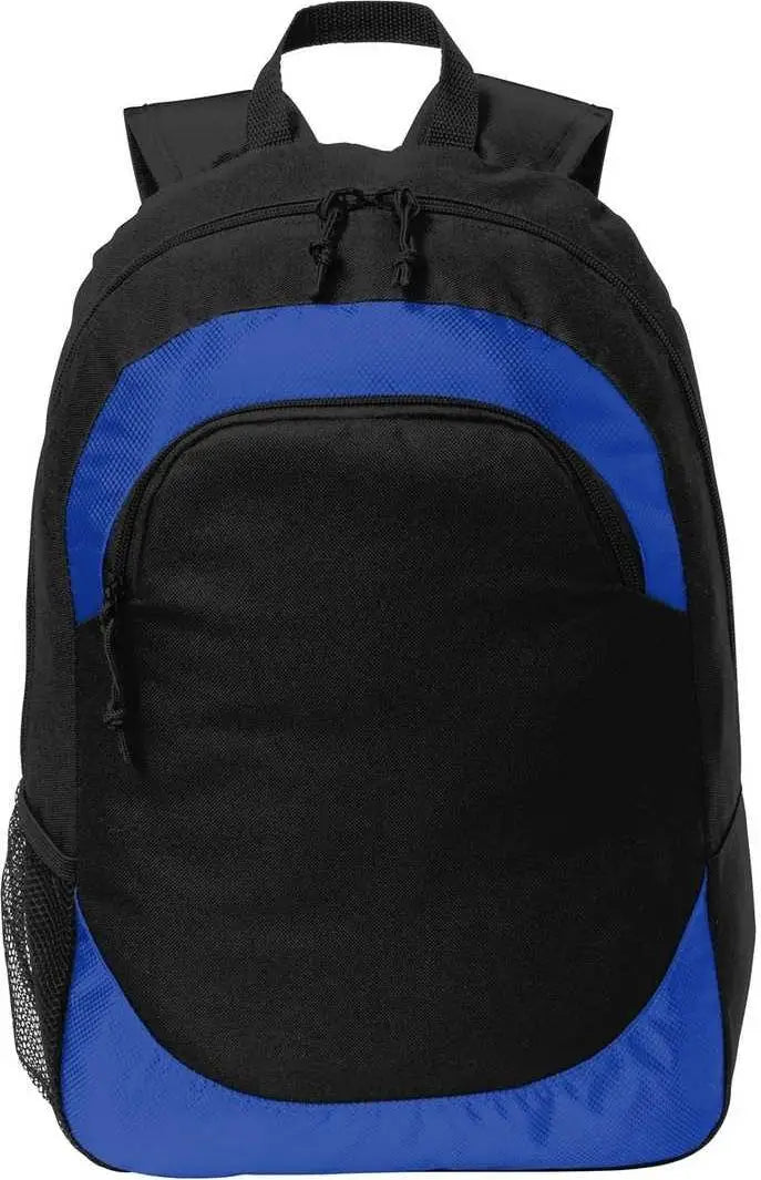 Port Authority Bg217 Circuit Backpack - True Royal/ Black - Royal / Osfa