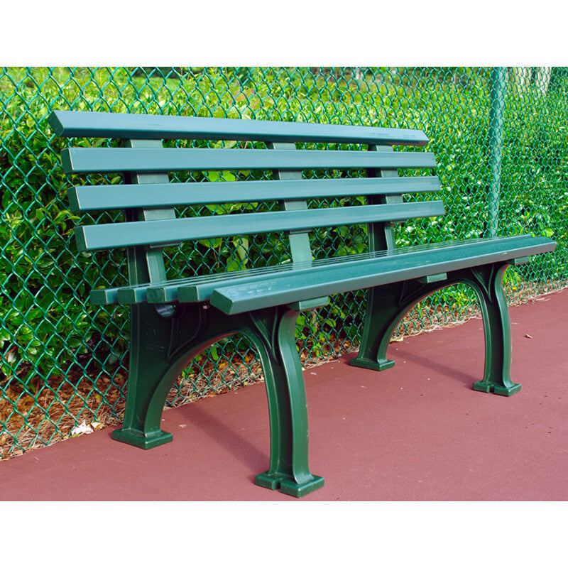4’ Courtside Bench (green) - Grn / Os