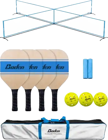 4 Square Pickleball Set