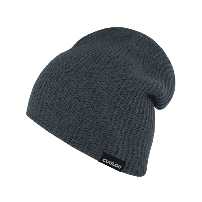 Cuglog K036 Uluru Beanie - Charcoal - Dark Gray / one Size Fits Most