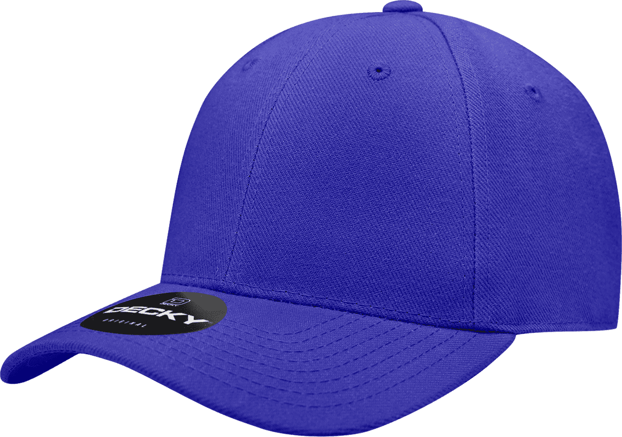 Decky 402 Fitted Cap - Royal - 6.75