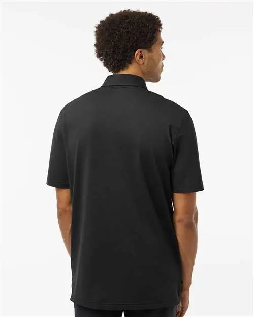 Adidas A595 Button Down Short Sleeve Shirt - Black