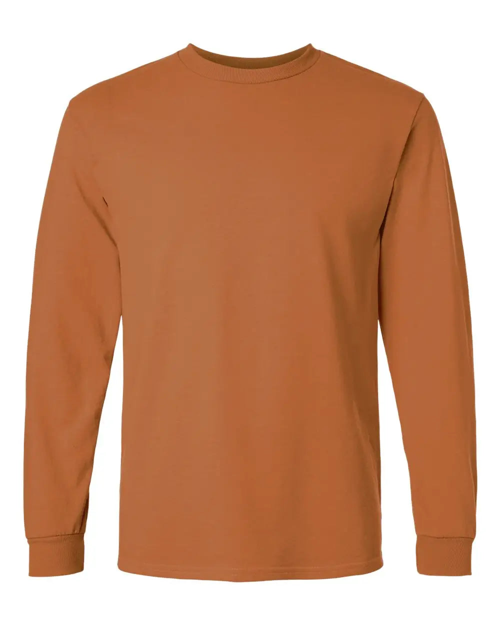Gildan 2400 Ultra Cotton® Long Sleeve T-shirt - Texas Orange - s