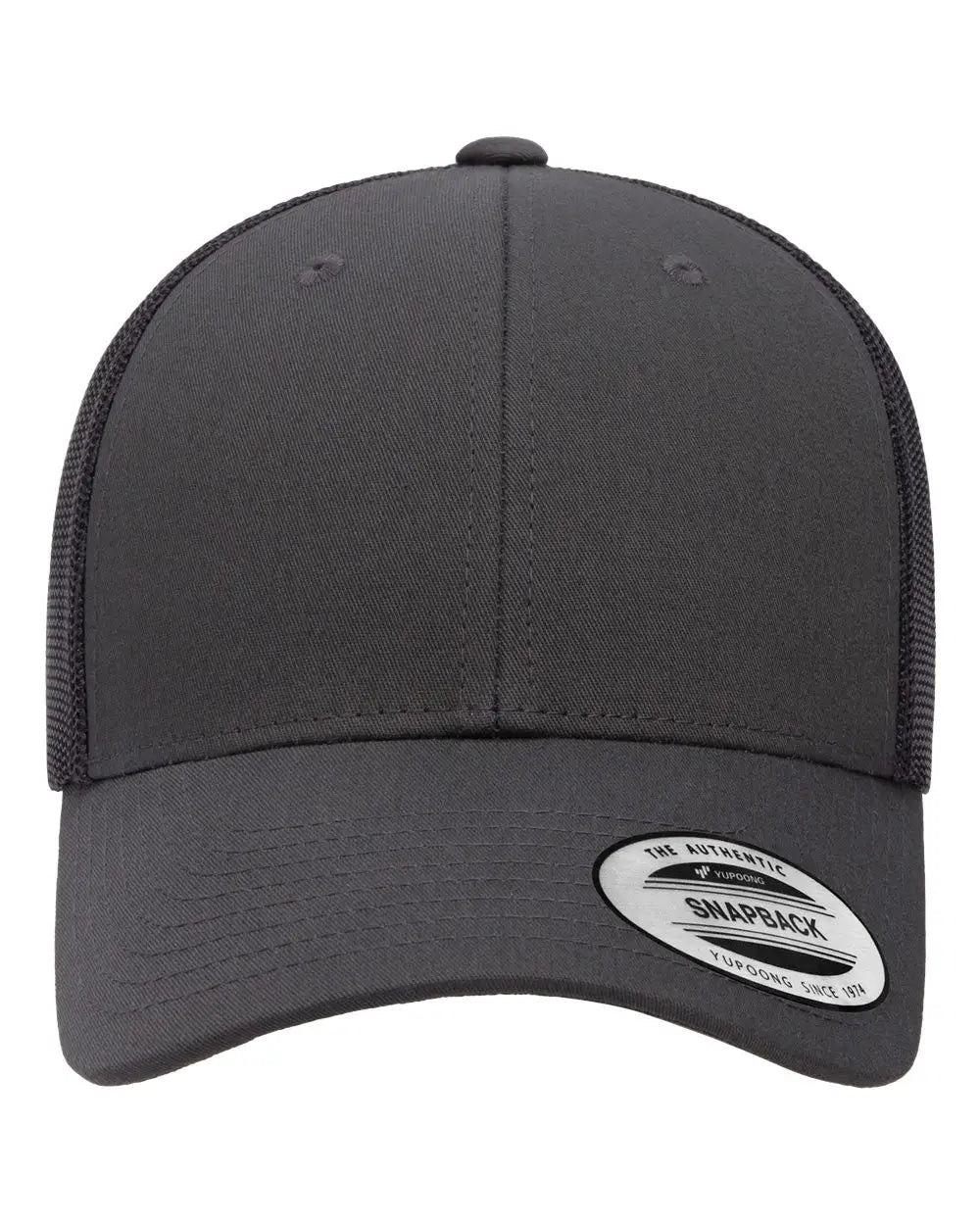 Yp Classics 6601 Elite Cap - Charcoal - Dark Gray / one Size Fits Most