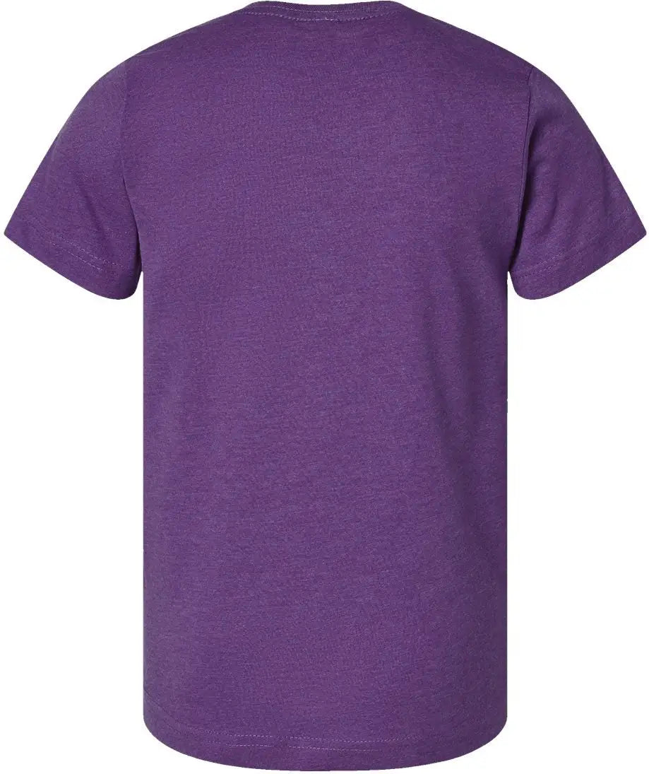 Lat 6101 Youth Fine Jersey Tee - Vintage Purple