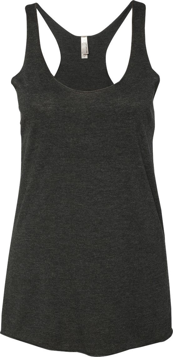 Next Level 6733 Women’s Tri-Blend Racerback Tank - Black