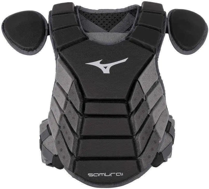 Mizuno 2019 Samurai 15’’ Chest Protector Adult - Black Gray