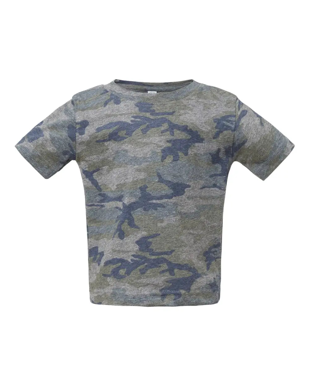 Rabbit Skins 3322 Infant Fine Jersey Tee - Vintage Camo - Dark Gray / 6m