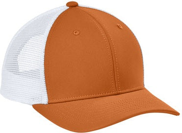 Sport-Tek STC46 Club Trucker Cap - Texas Orange  White