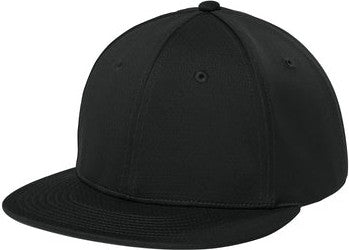 Sport-Tek STC70 Impact Mesh Stretch-Tek Cap - Black