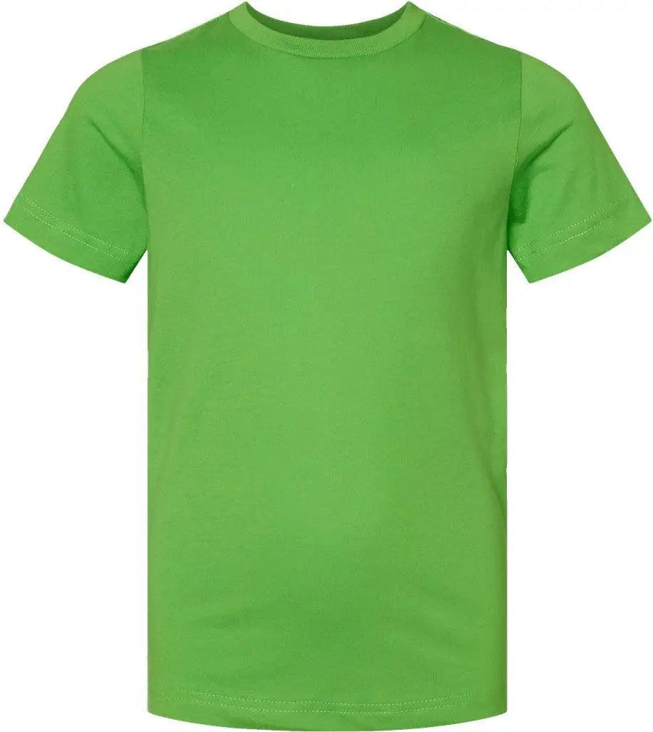 Lat 6101 Youth Fine Jersey Tee - Apple - Green / Xs