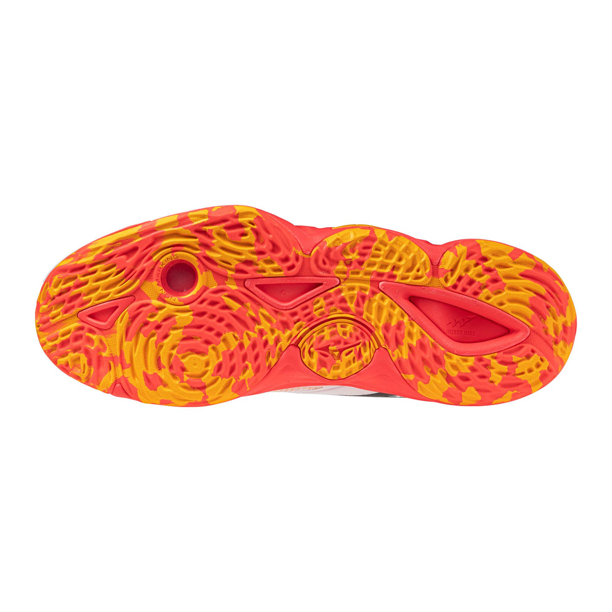 Mizuno Wave Momentum Elite Unisex Volleyball Shoe - White Fiery Coral