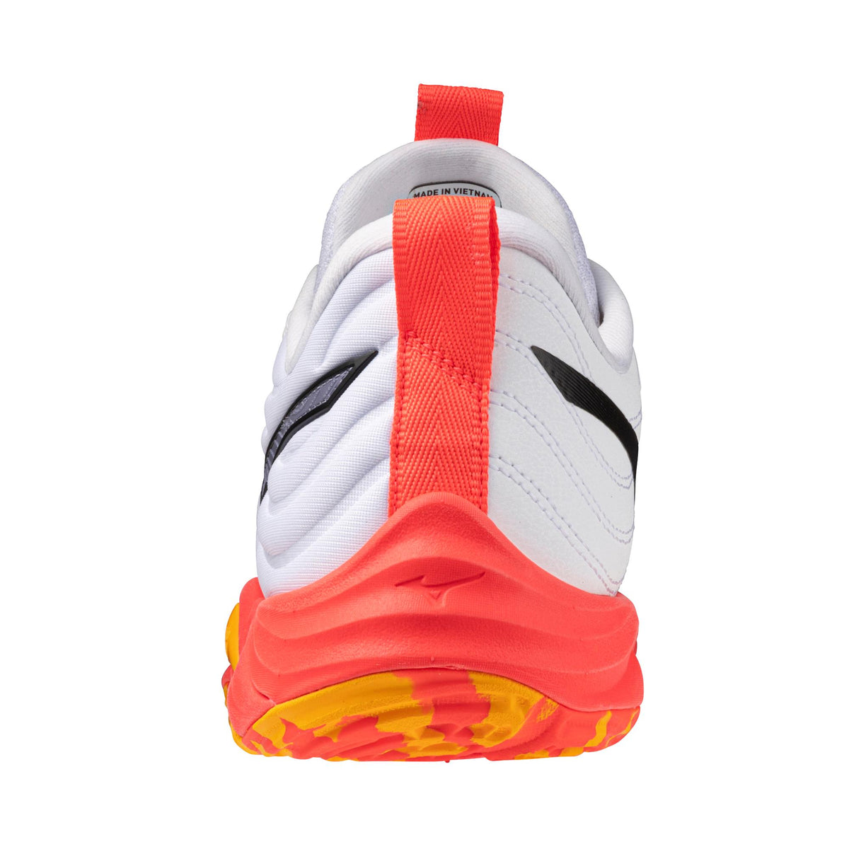 Mizuno Wave Momentum Elite Unisex Volleyball Shoe - White Fiery Coral