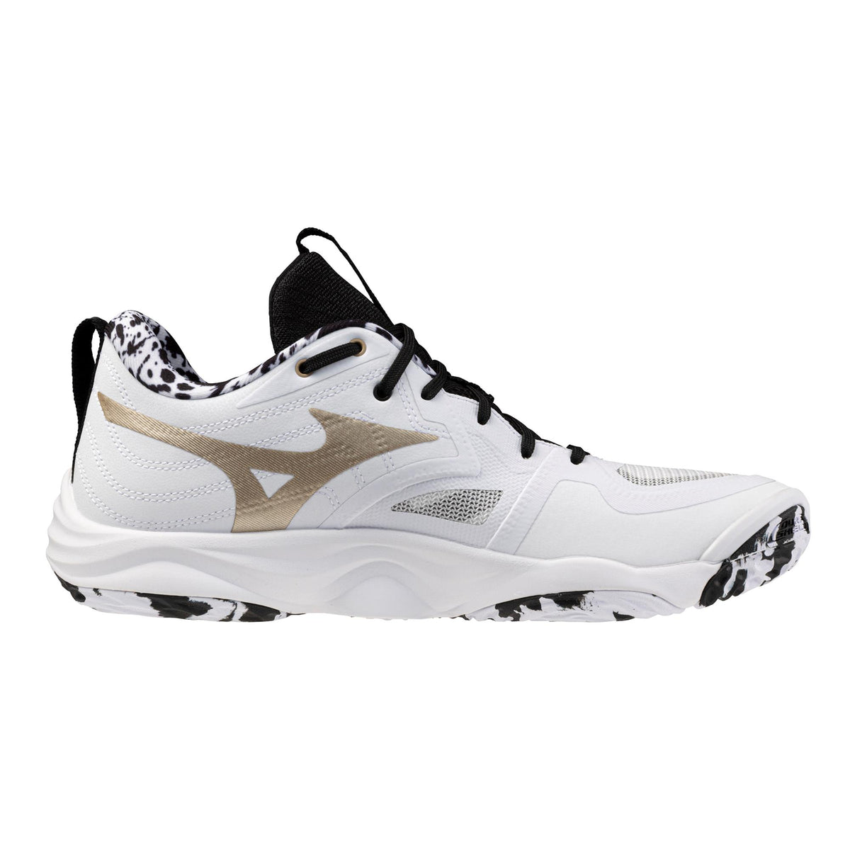 Mizuno Wave Momentum Elite Unisex Volleyball Shoe - White Gold