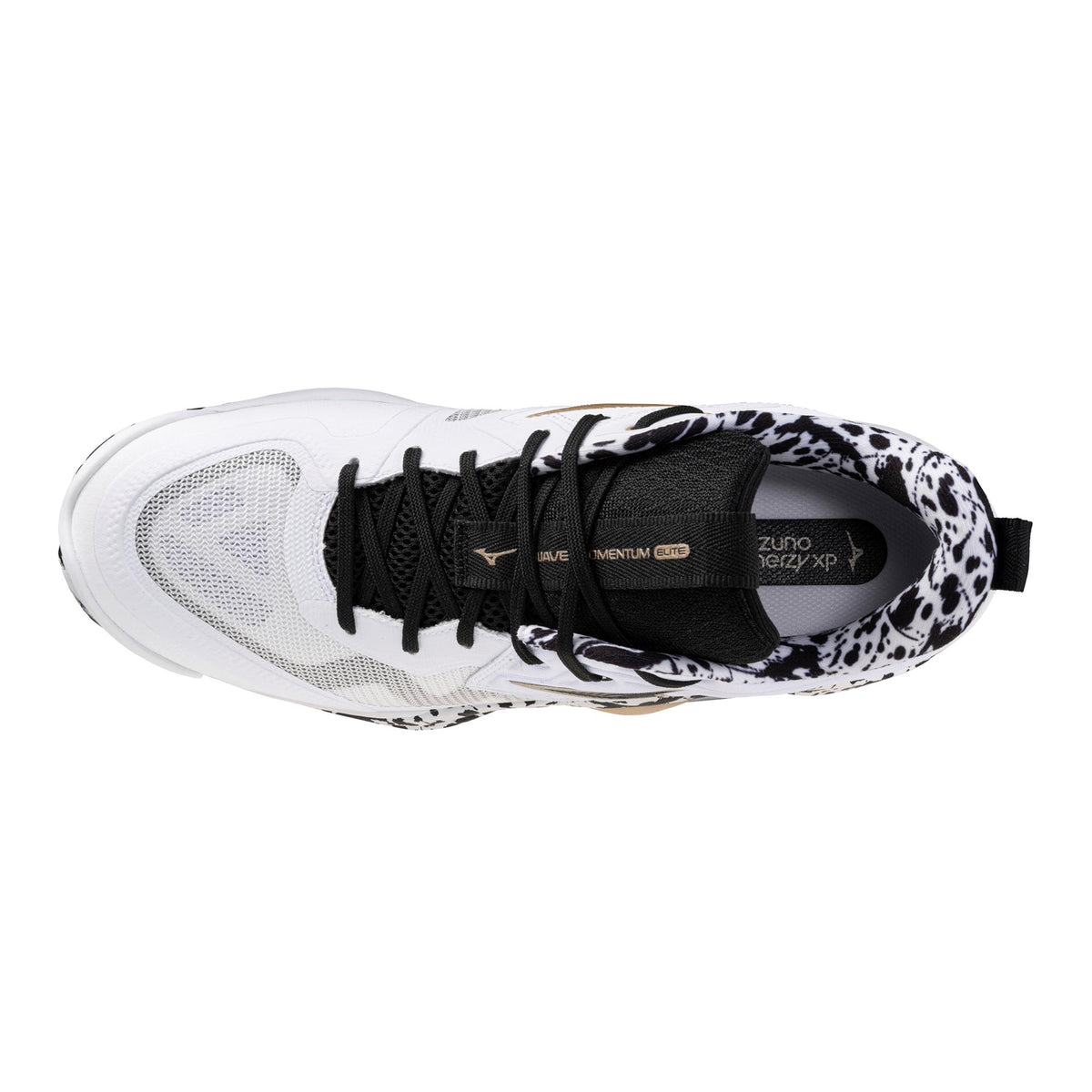 Mizuno Wave Momentum Elite Unisex Volleyball Shoe - White Gold
