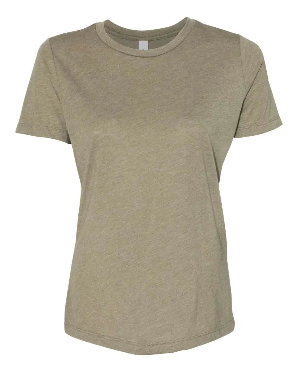 Bella + Canvas 6413 Women’s Relaxed Fit Triblend Tee - Olive - s