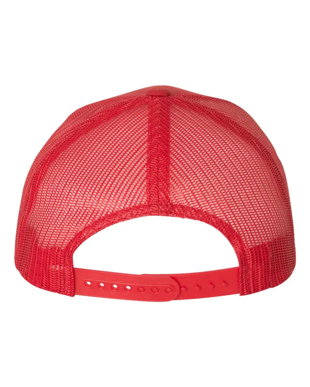 Yp Classics 6506s Five-panel Retro Trucker Cap - 6506 - Red - one Size Fits Most