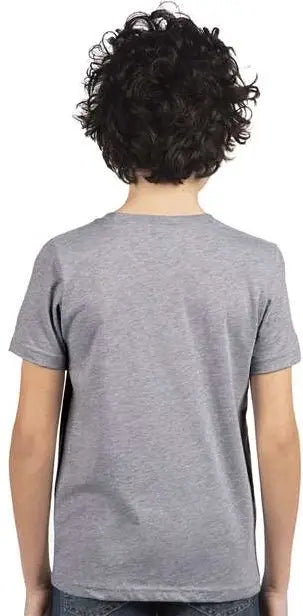 Next Level 3310 Youth Cotton T-shirt - Heather Gray