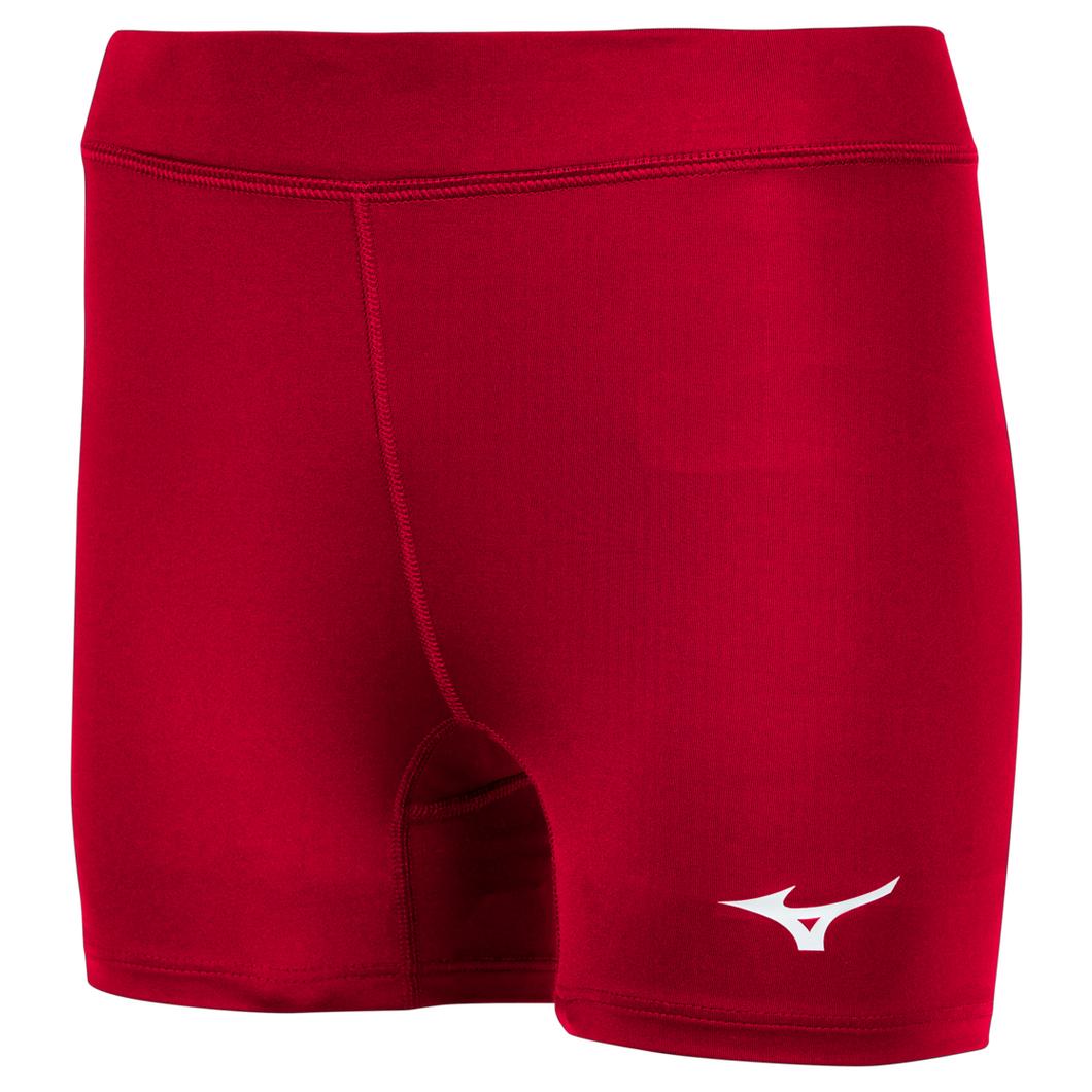 Mizuno Youth Vortex V2 Volleyball Short - Red