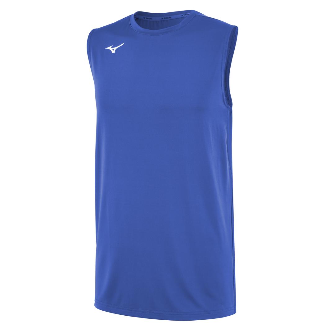 Mizuno Youth Boy's Sleeveless Volleyball Jersey - Royal