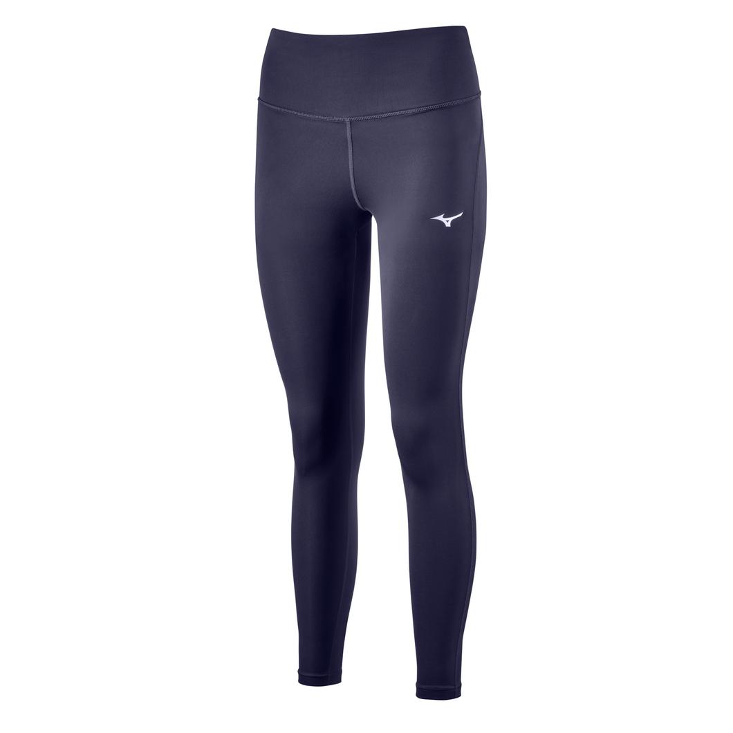 Mizuno Women's Full Length Victory Team Volleyball Tight - Navy
