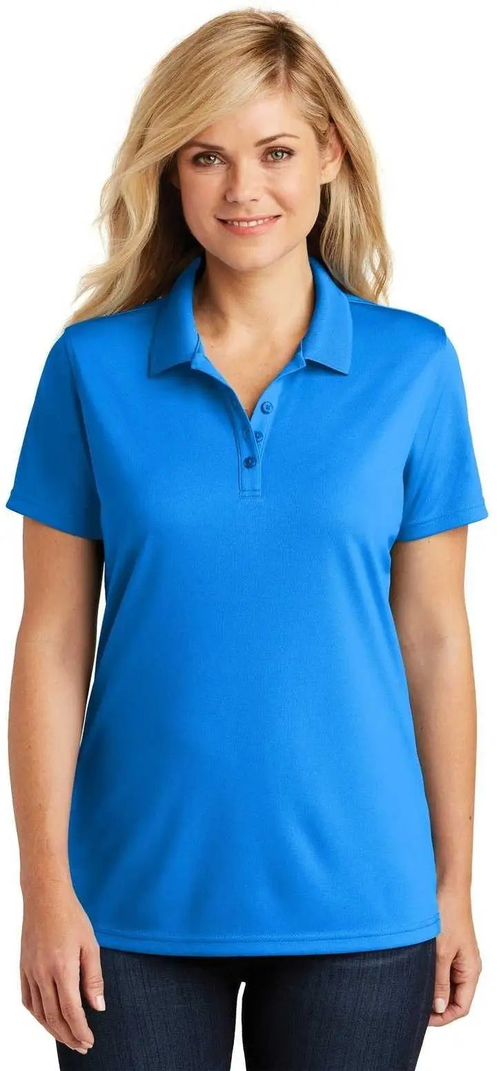 Port Authority Lk110 Ladies Dry Zone Uv Micro-mesh Polo - Coastal Blue