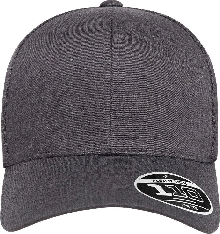 Flexfit 110m 110® Mesh-back Cap - Dark Heather Grey - Gray / one Size Fits Most
