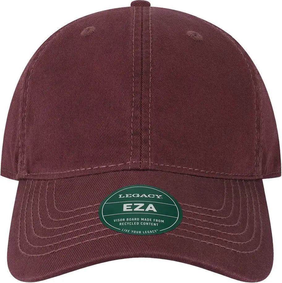 Legacy Eza Relaxed Twill Dad Hat - Maroon - one Size Fits Most