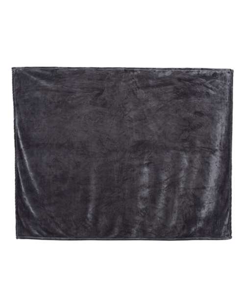 Alpine Fleece 8721 Mink Touch Luxury Blanket - Grey