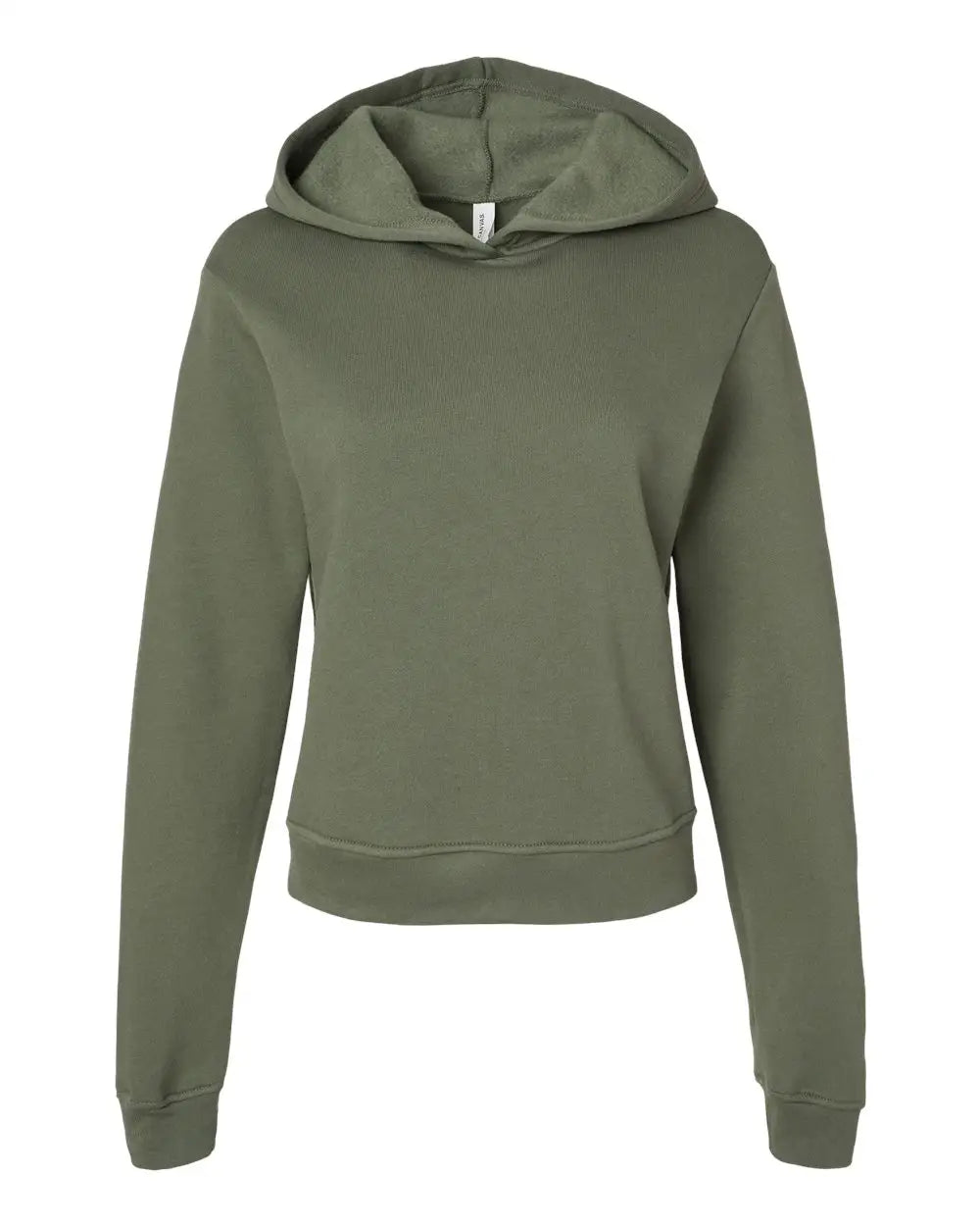 Bella + Canvas 7519 Women’s Classic Hoodie - Military Green - Olive / s