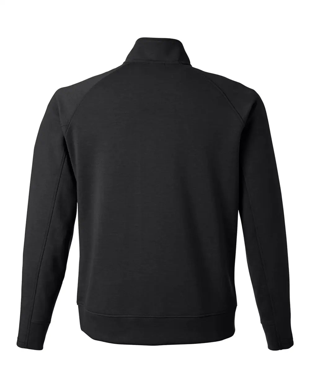 J. America 8751j Apex Fleece Quarter-zip Sweatshirt - 8751 - Black - Adult s