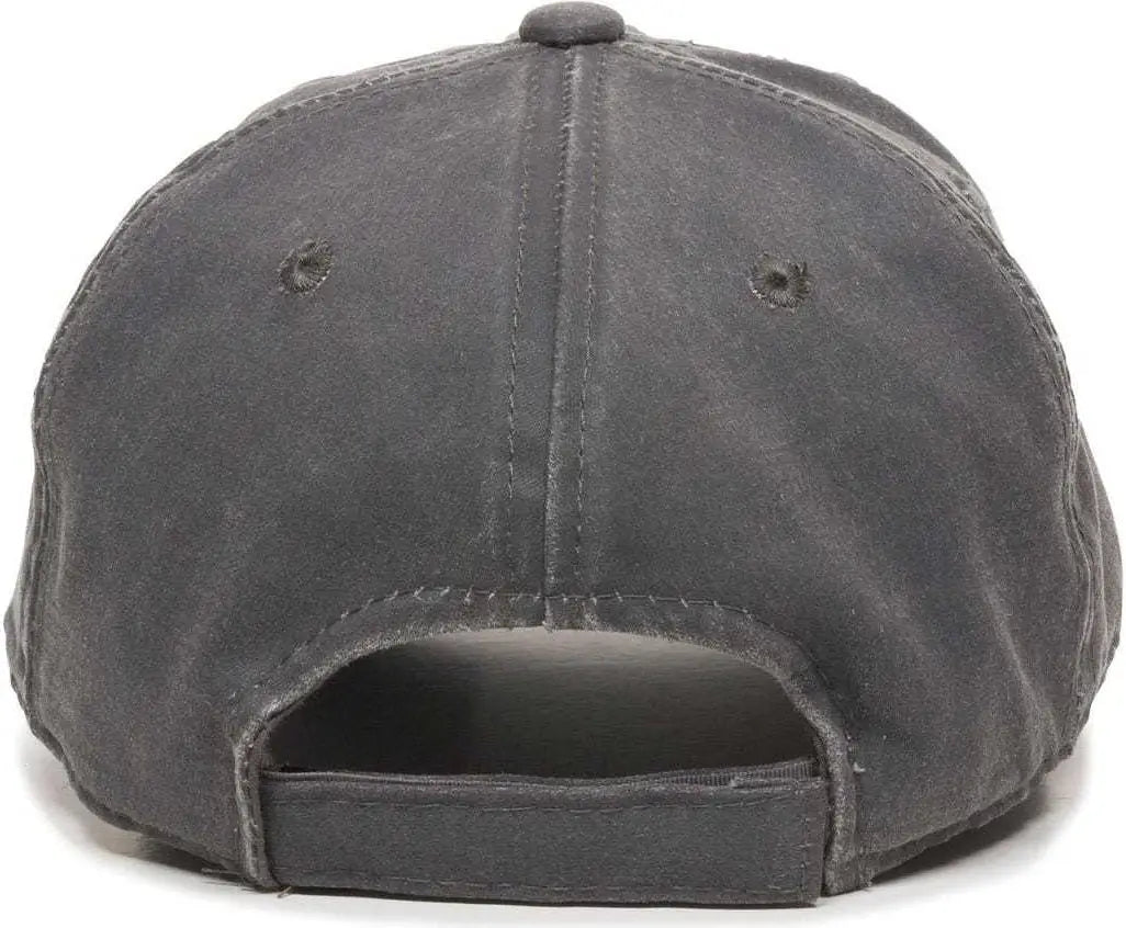 Oc Sports Hpd-605 Adjustable Cap - Charcoal - Dark Gray / 6 7/8’’ - 7 1/2’’