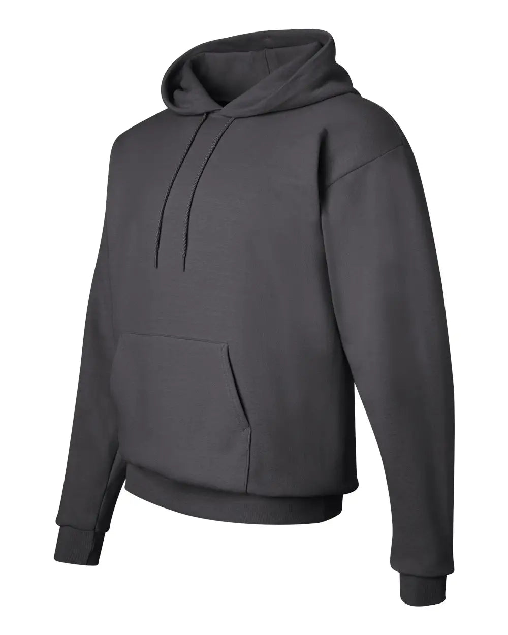Hanes P170 Ecosmart® Hooded Sweatshirt - Smoke Grey - Gray / s