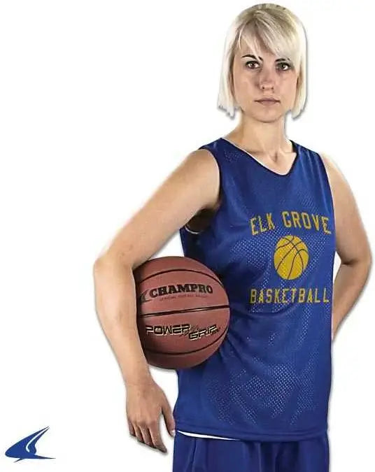 Champro Bbjpw Polyester Reversible Basketball Jersey Women’s - Charcoal White